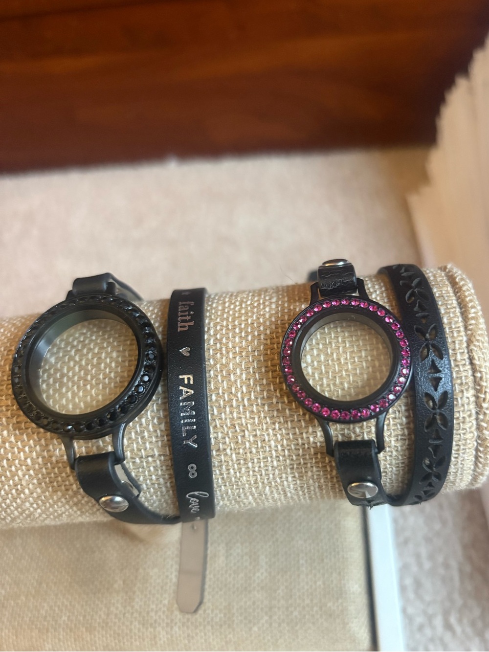 Origami Owl Black Lockets - Picture 7 of 8